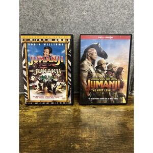 Jumanji And Jumanji Next Level DVD